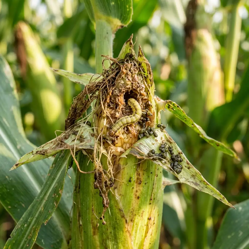 Corn Earworm: reference image from the PlantArmor field guide