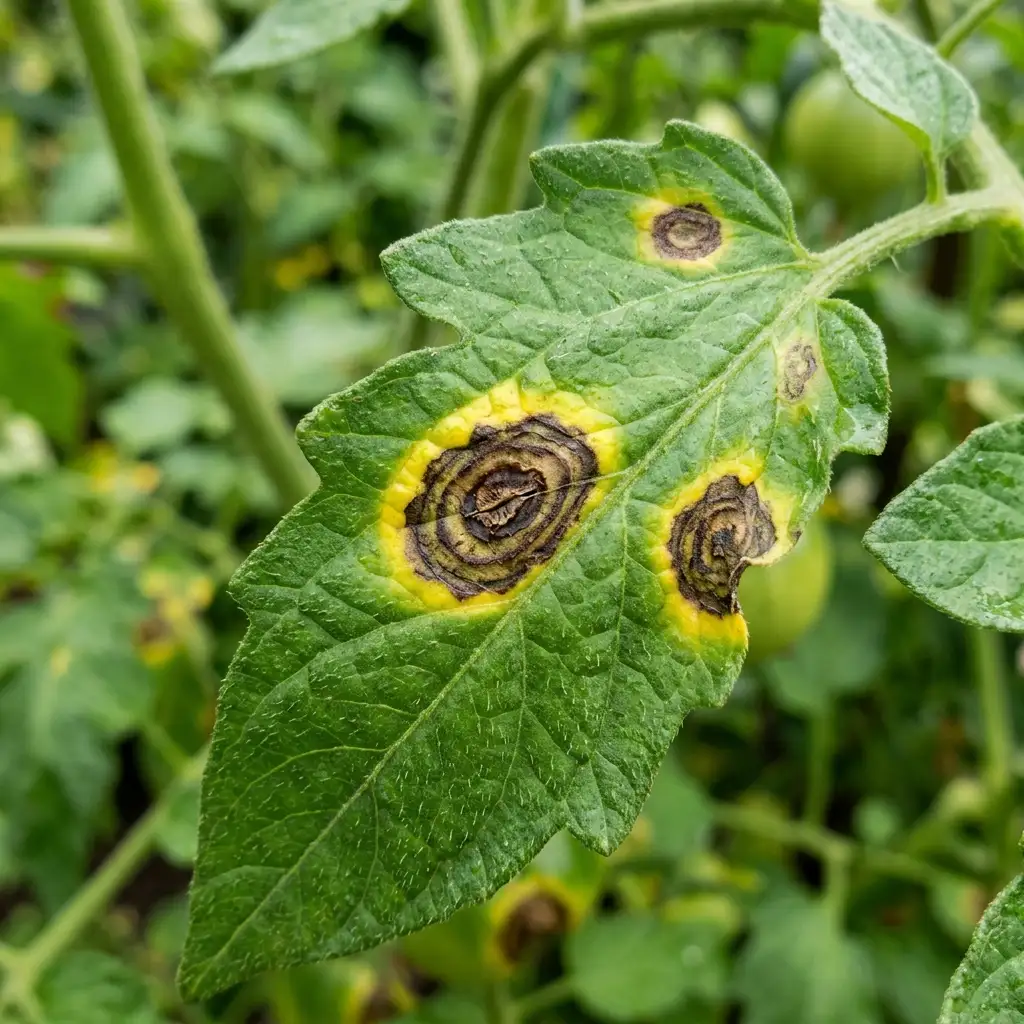 Early Blight: reference image from the PlantArmor field guide