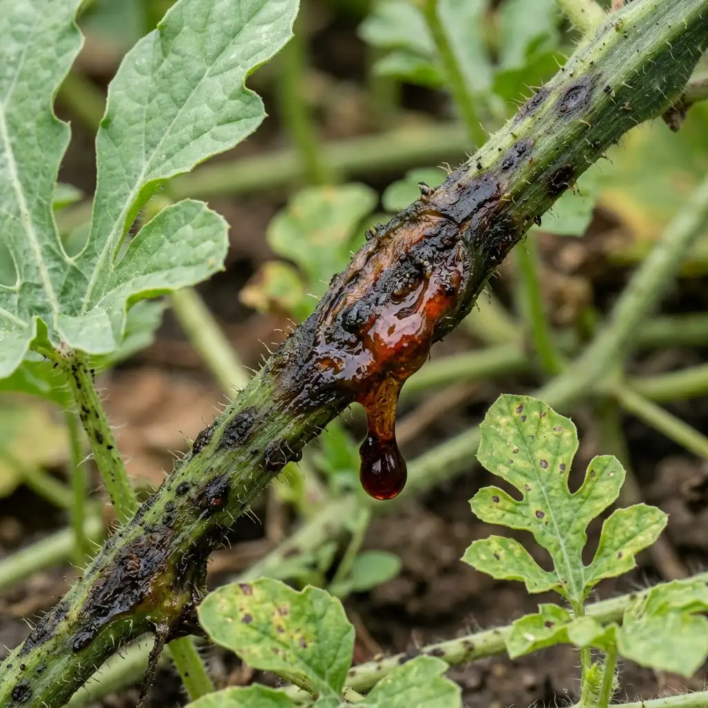 Gummy Stem Blight: reference image from the PlantArmor field guide