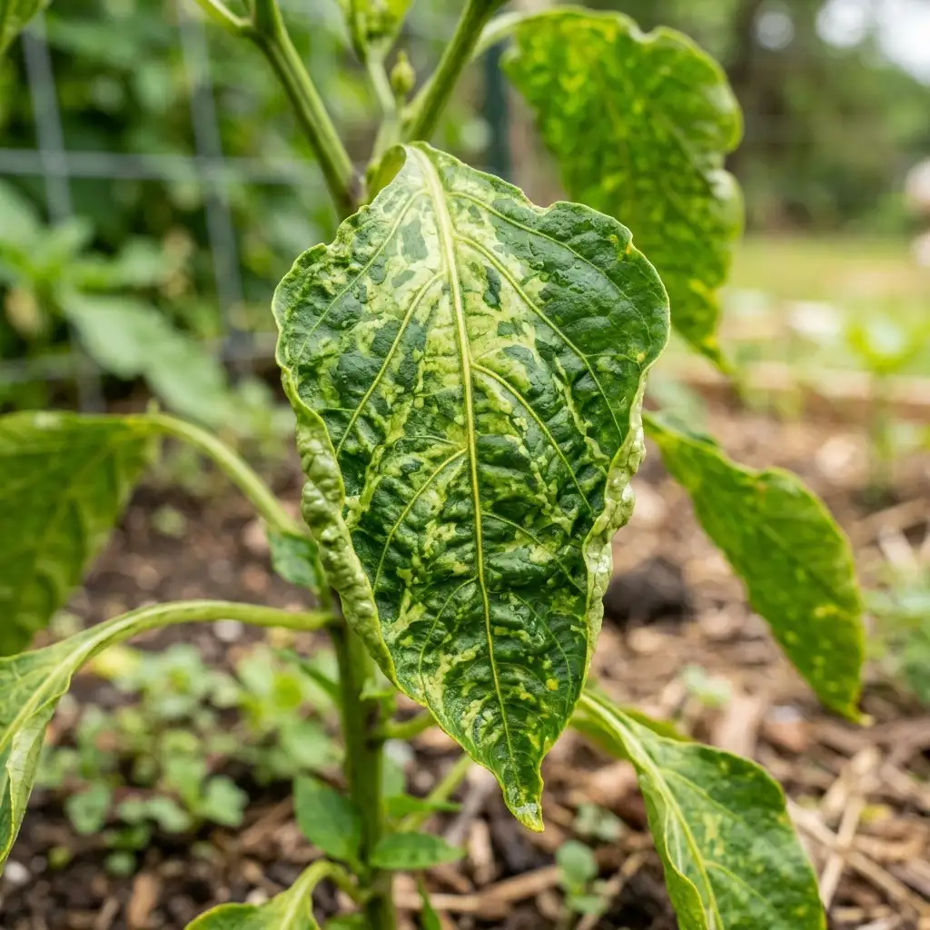 Mosaic Viruses: reference image from the PlantArmor field guide