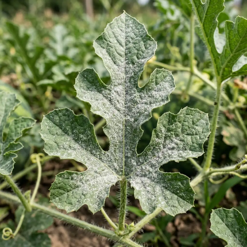 Powdery Mildew: reference image from the PlantArmor field guide