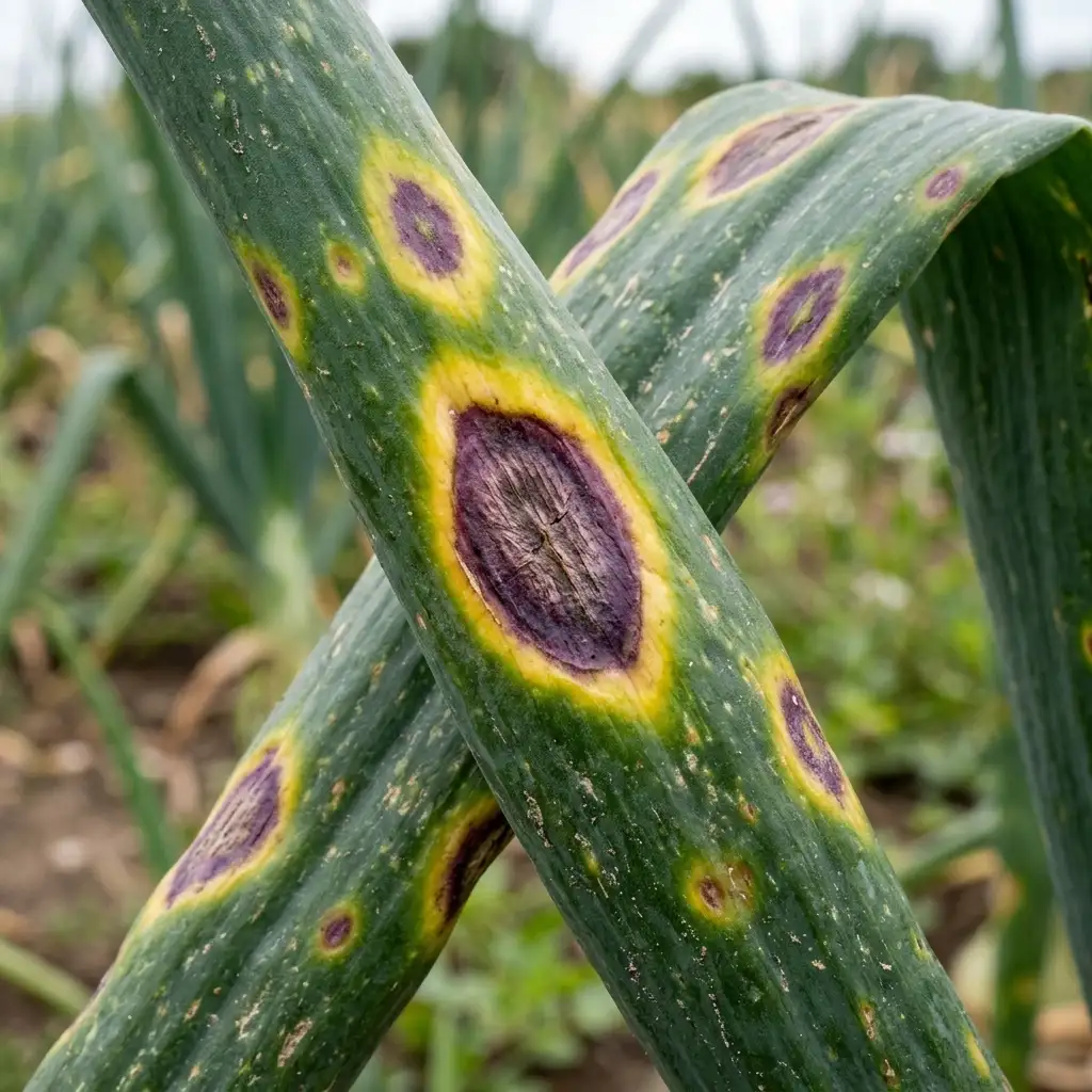 Purple Blotch: reference image from the PlantArmor field guide