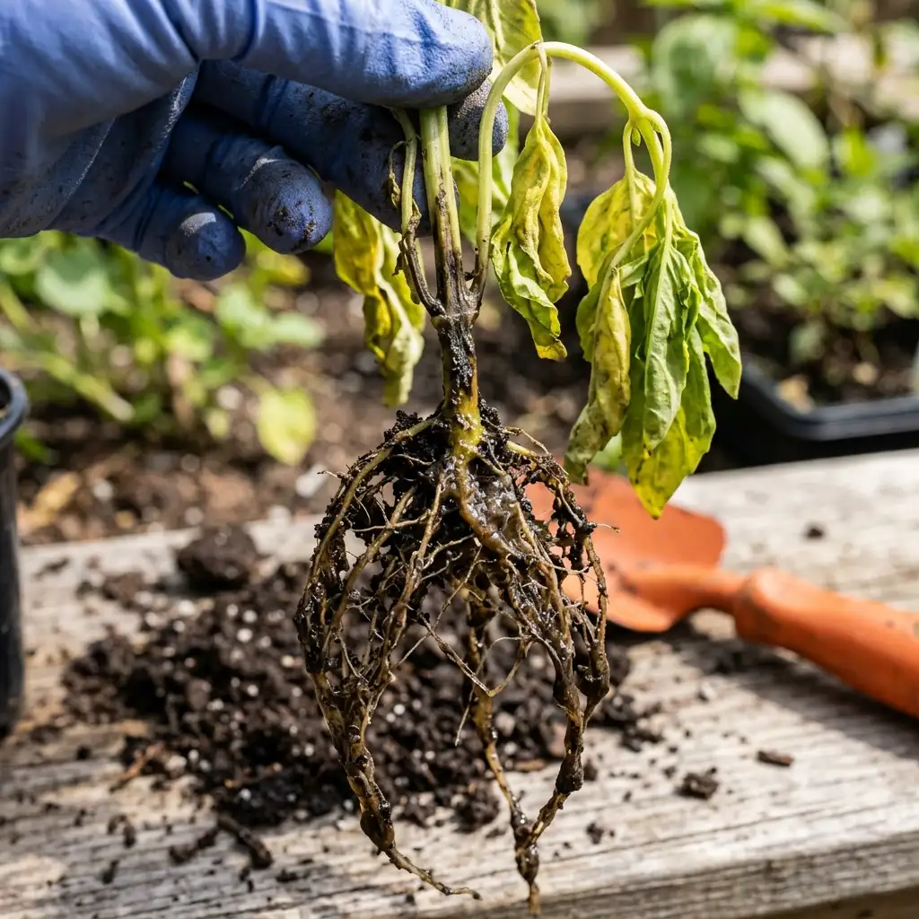 Root Rot: reference image from the PlantArmor field guide