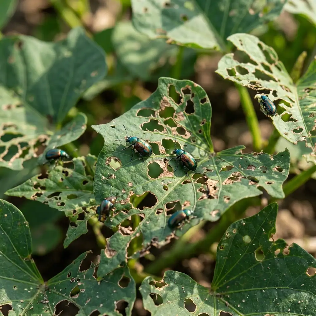 Sweet Potato Leaf Beetle: reference image from the PlantArmor field guide