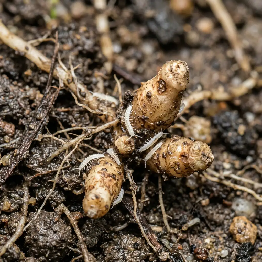Symphylids: reference image from the PlantArmor field guide
